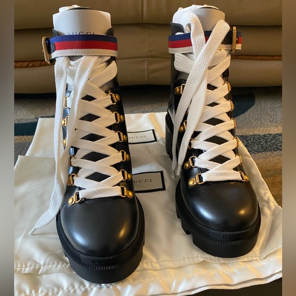 GUCCI COMBAT BOOTS - Picture 6 of 10